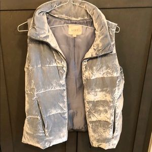 Velvet vest
